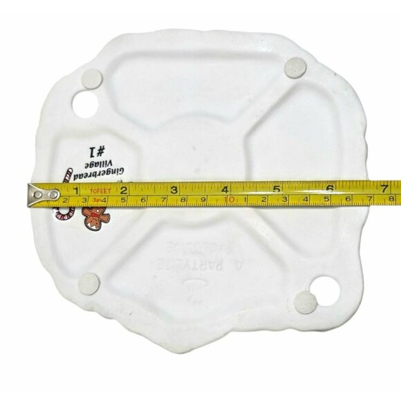 Partylite Gingerbread Cottage House Candle Holder Christmas Holiday Decor READ - Picture 13 of 16